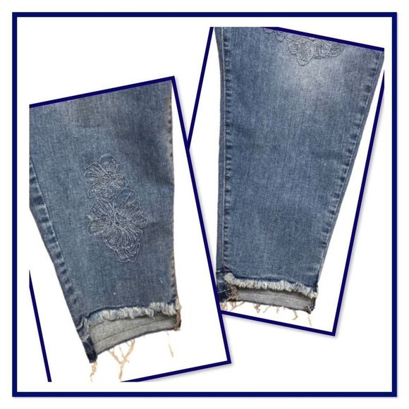 Lane Bryant Size 26R Mid Rise Denim Jeans - Picture 7 of 16